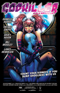 godkiller poster tim seeley danielle harris tiffany shepis